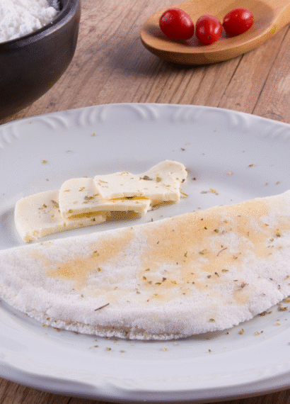 Como fazer tapioca perfeita sem grudar na frigideira