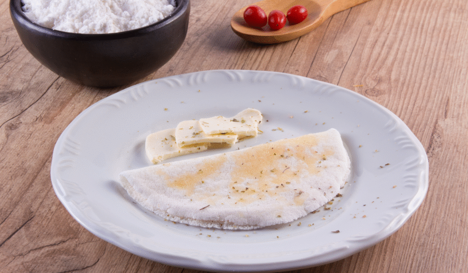 Como fazer tapioca perfeita sem grudar na frigideira
