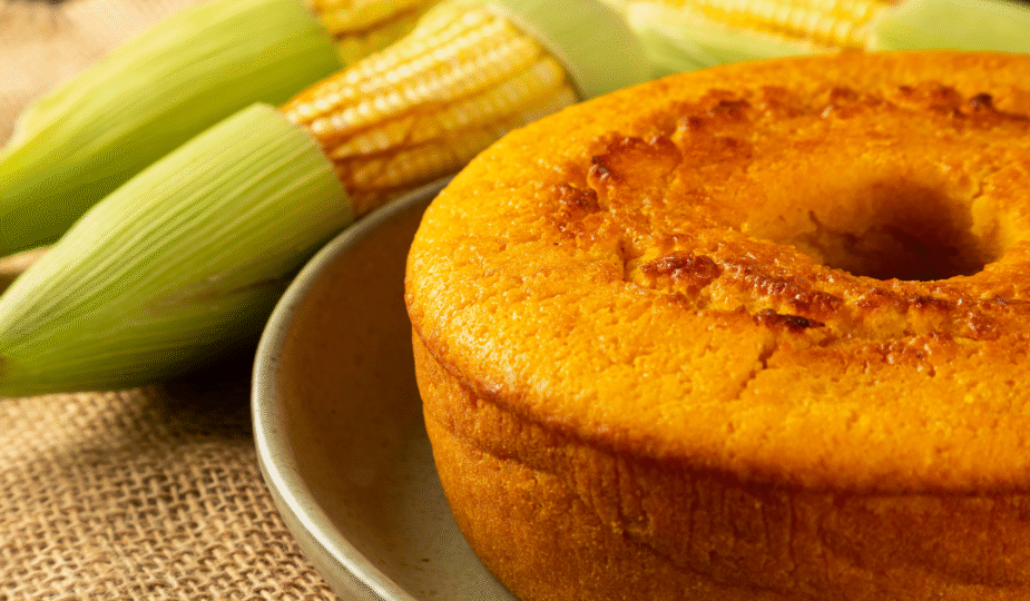 Receita de bolo de milho cremoso de liquidificador