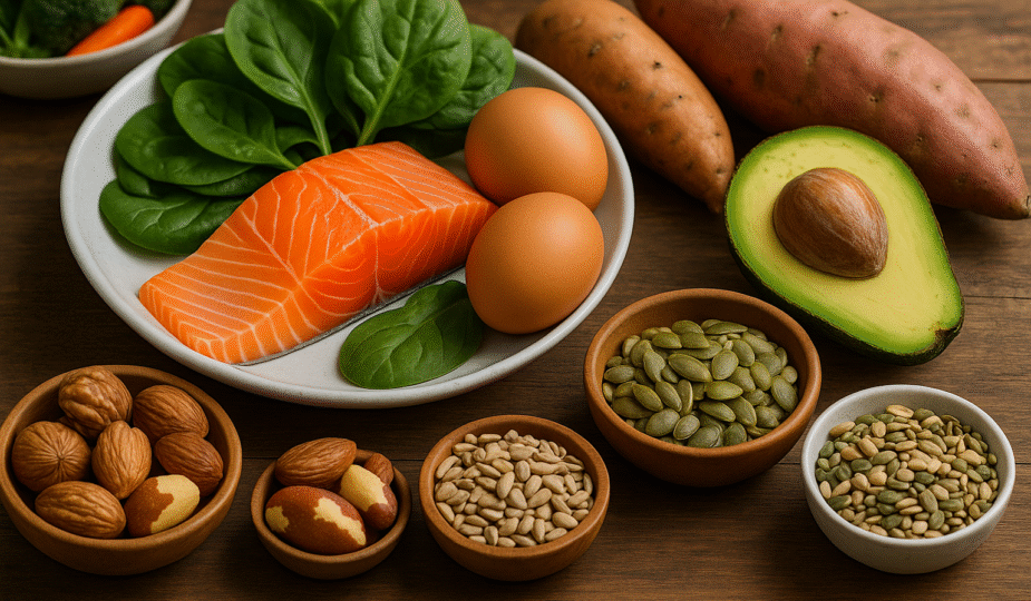 Alimentos que ajudam no crescimento capilar