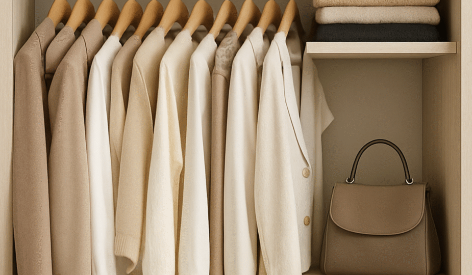 Como montar um guarda-roupa inteligente com poucas peças